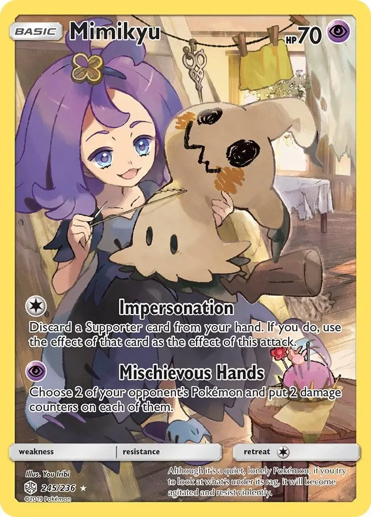 Mimikyu (Secret) (245/236) (Sm12) 1