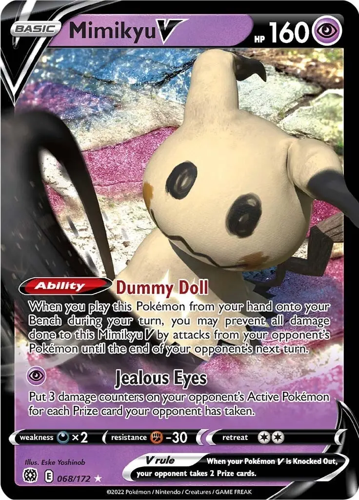 Mimikyu V (068/172) (Swsh09) 1