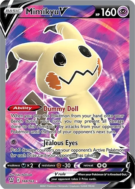 Mimikyu V (Full Art) (148/163) (Swsh05) 1