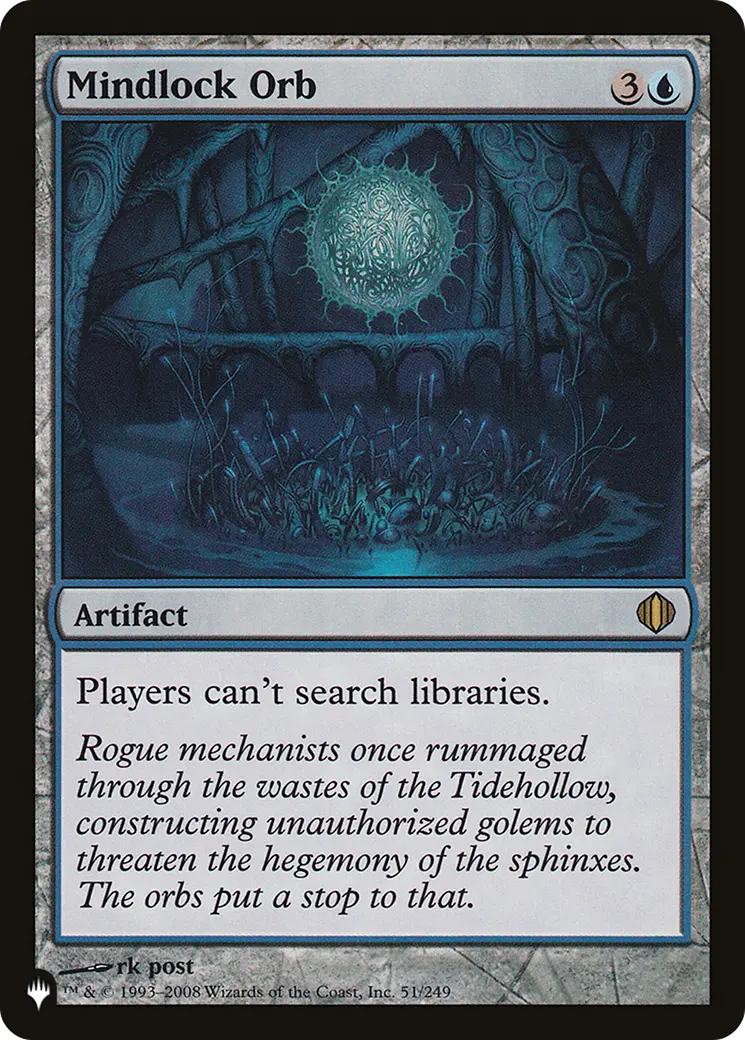 Mindlock Orb [The List] 1