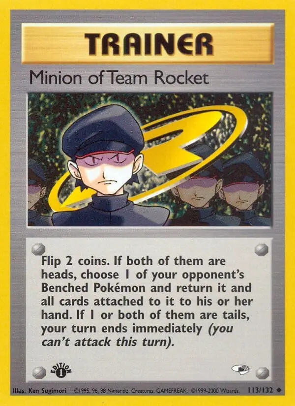 Minion Of Team Rocket (113/132) (G1) 1