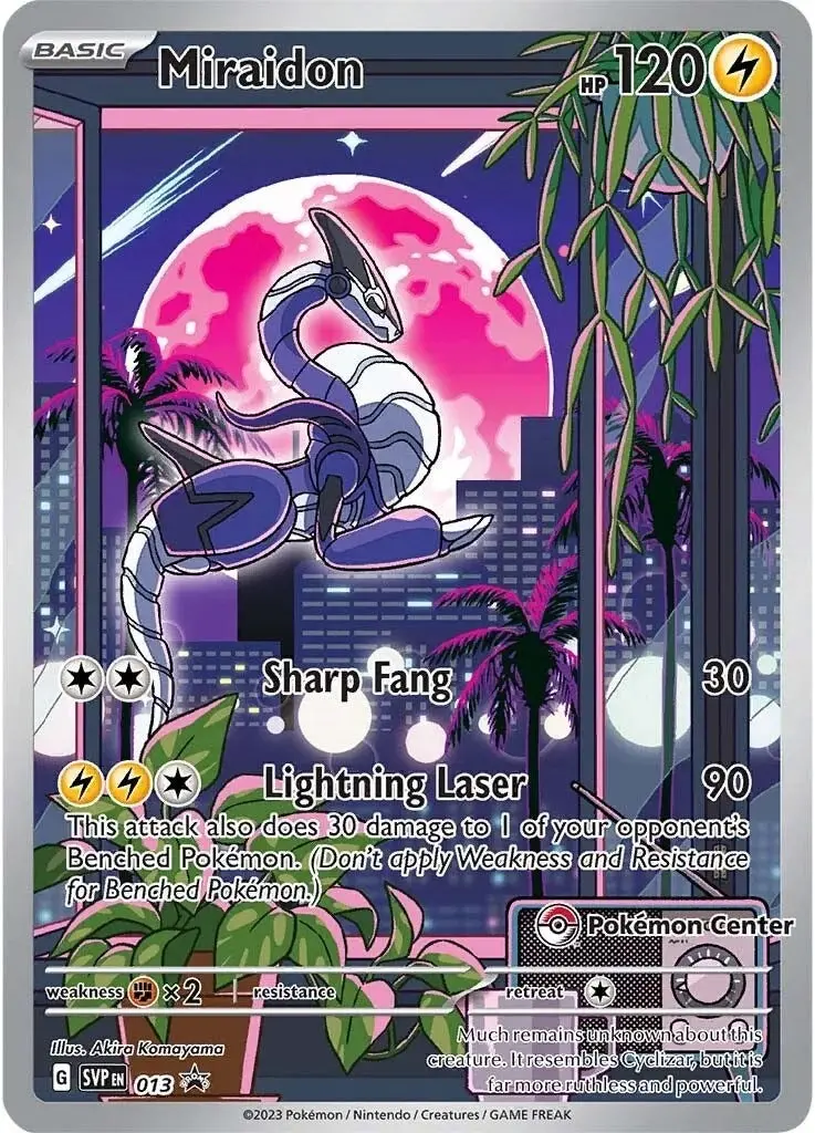 Miraidon - 013 (Pokemon Center Exclusive) (013) (Svp) 1