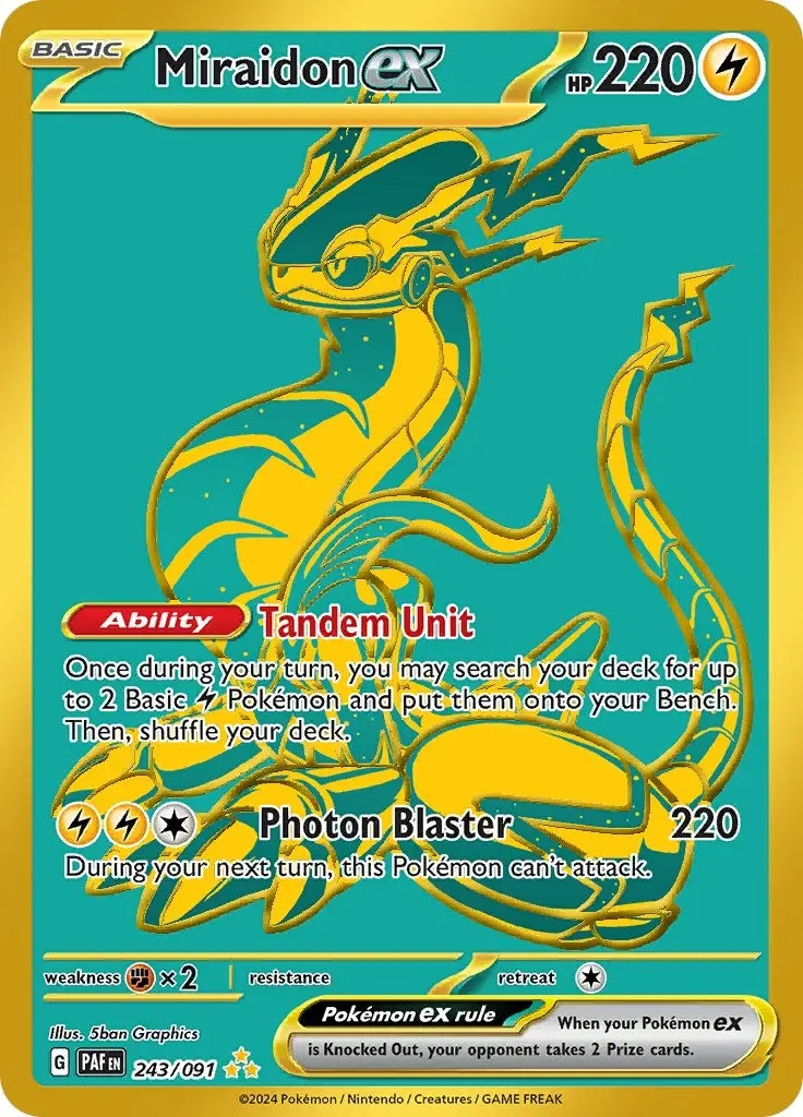 Miraidon Ex (243/091) (Paf) 1