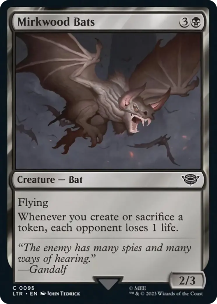 Mirkwood Bats [The Lord Of The Rings: Tales Of Middle-Earth] 1