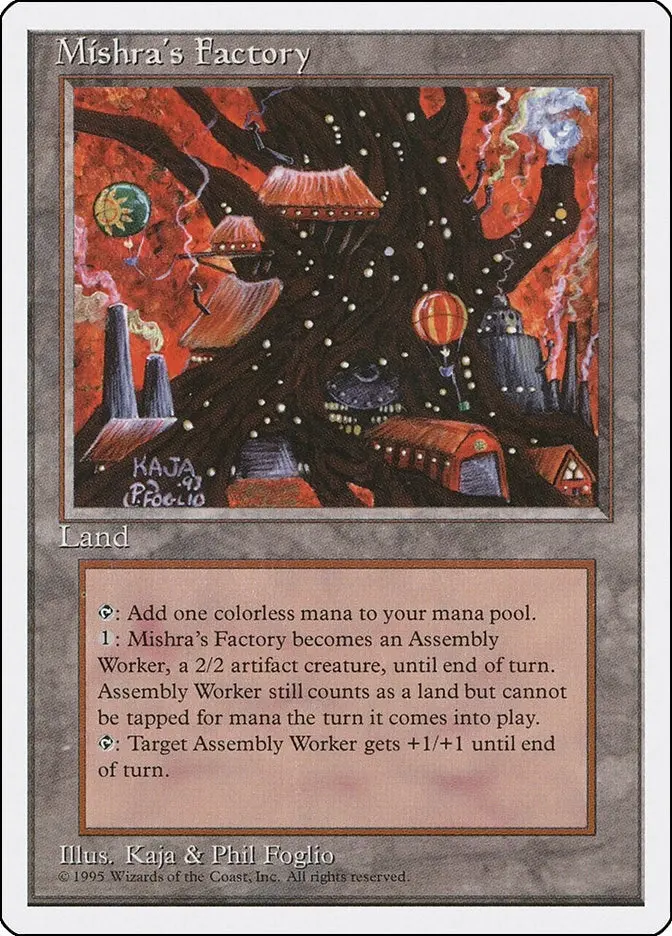 Mishra's Factory (4Ed) 1
