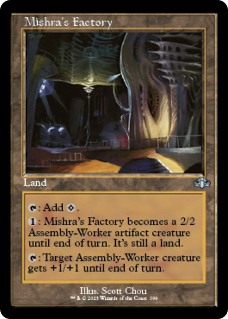 Mishra's Factory (Retro Frame) (399) (Dmr) 1
