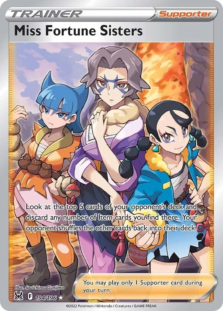 Miss Fortune Sisters (Full Art) (194/196) (Swsh11) 1