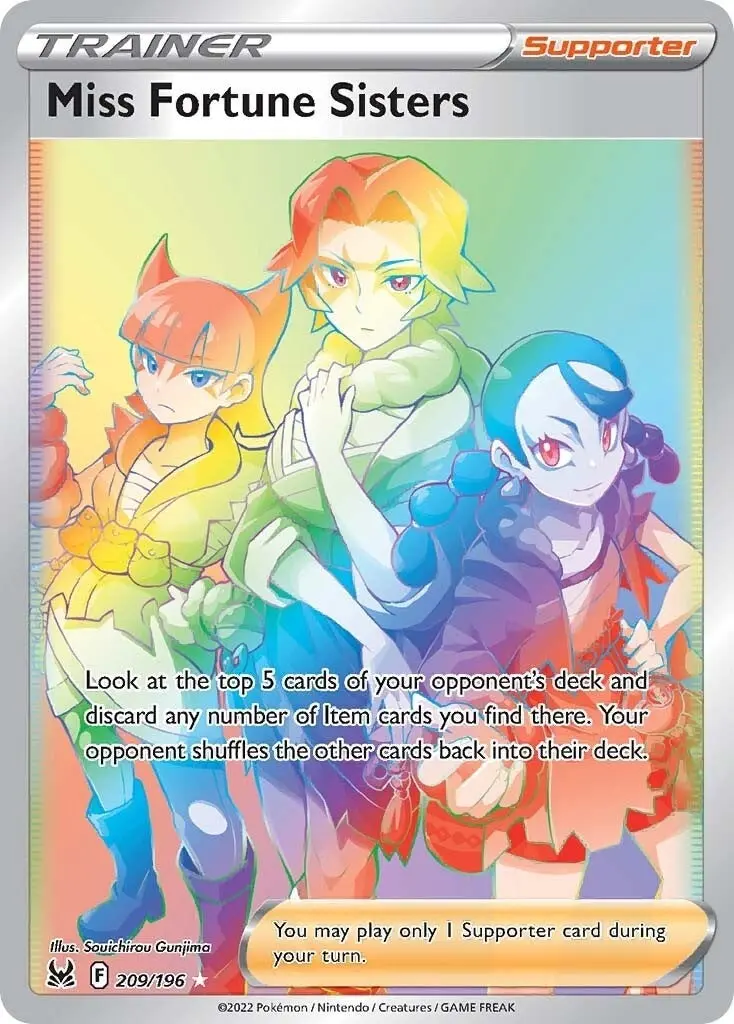 Miss Fortune Sisters (Secret) (209/196) (Swsh11) 1