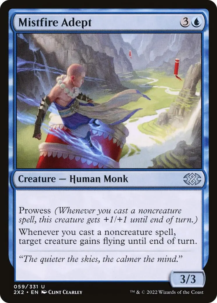 Mistfire Adept (59) (2X2) 1