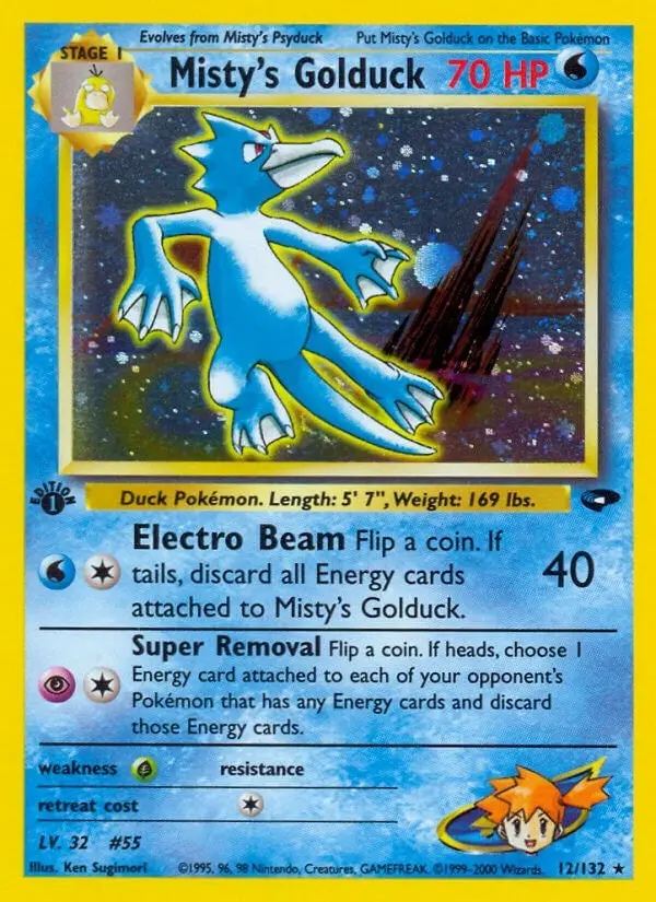 Misty's Golduck (012/132) (G2) 1
