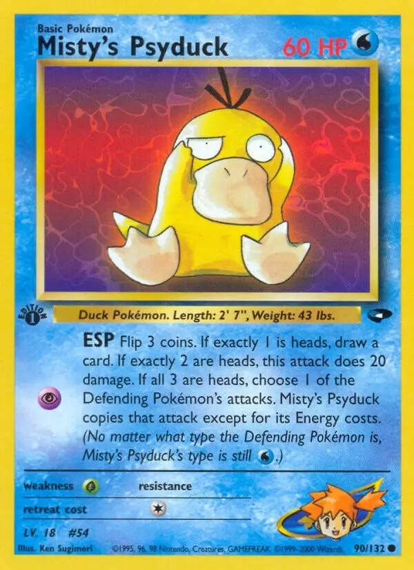 Misty's Psyduck (090/132) (G2) 1