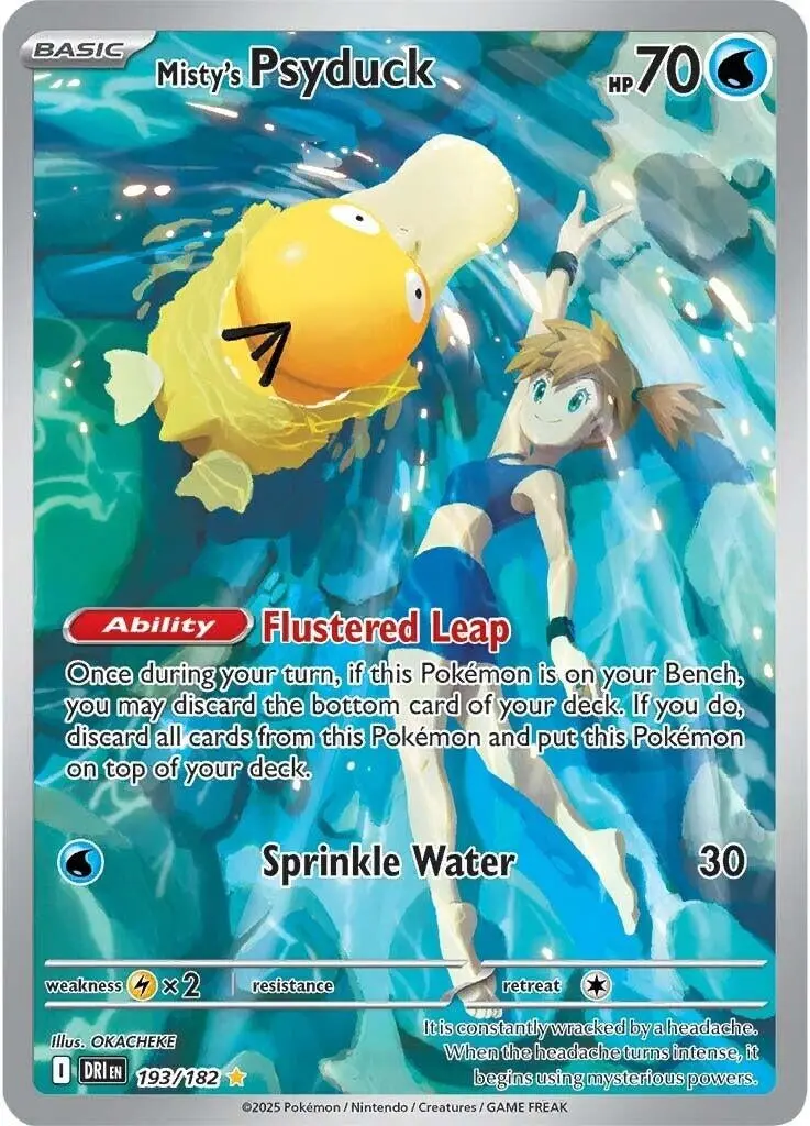 Misty's Psyduck (193/182) (Dri) 1