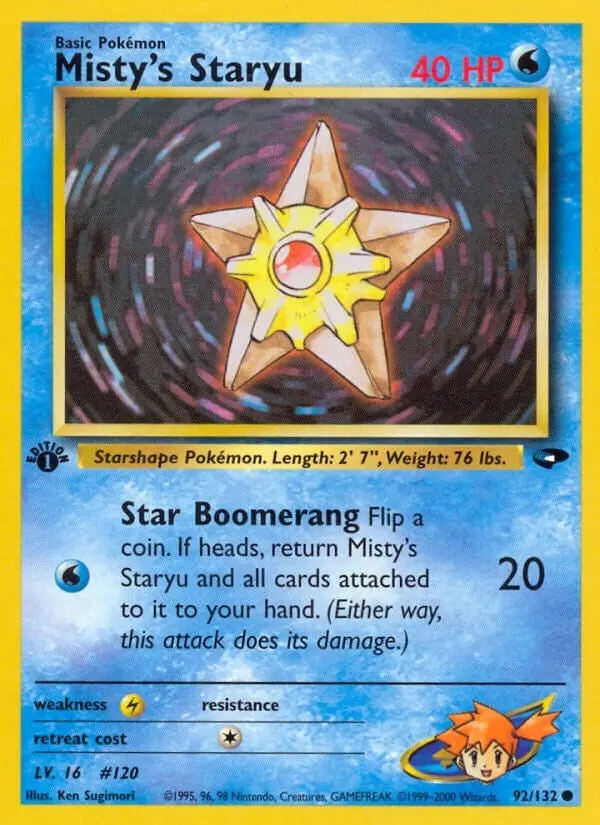 Misty's Staryu (092/132) (G2) 1