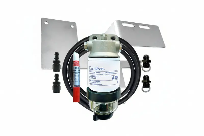 Mitsubishi Pajero 3.2L 4M41 2010 Onwards Donaldson Pre-Filter Dual Bracket Kit Os-38-Don-B 1