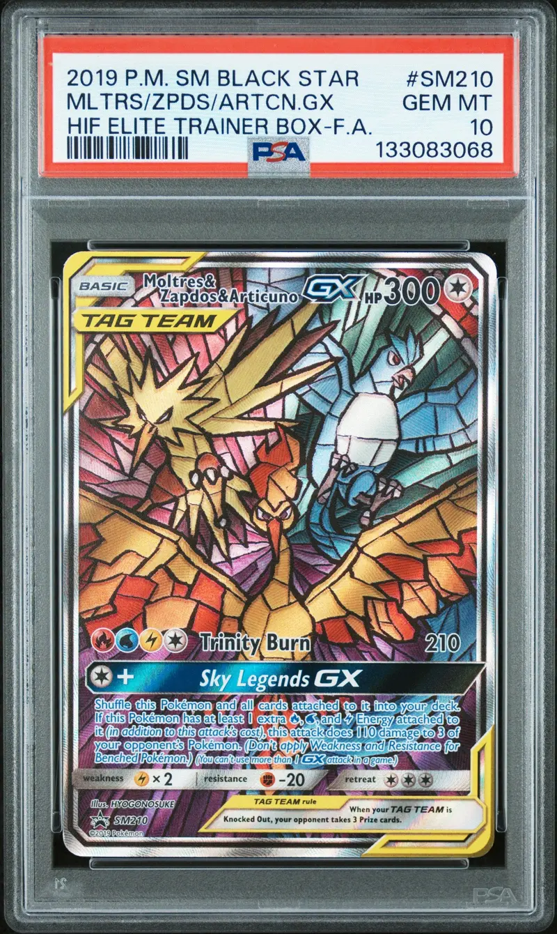 Mltrs/Zpds/Artcn.Gx Hif Elite Trainer Box-F.A. 2019 Pokemon Sm Black Star Promo Psa Gem Mt 10 1