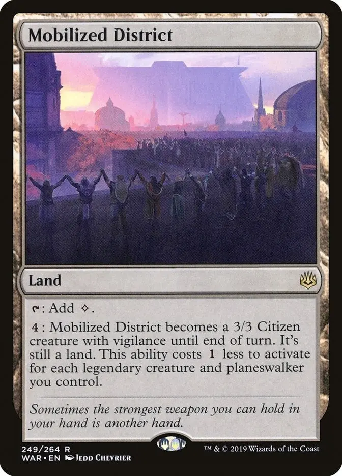 Mobilized District (249) (War) 1