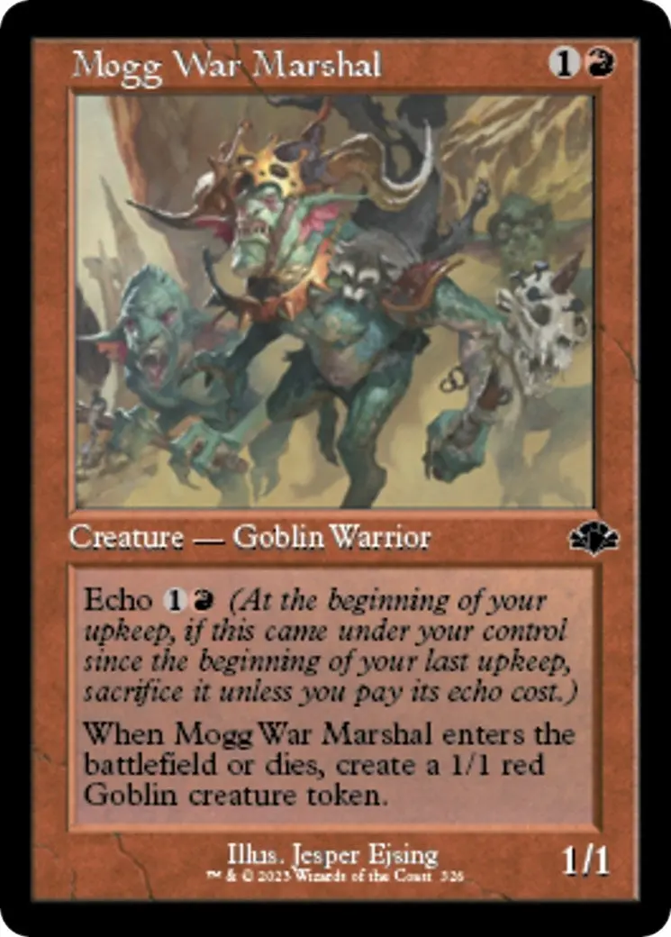 Mogg War Marshal (Retro Frame) (326) (Dmr) 1