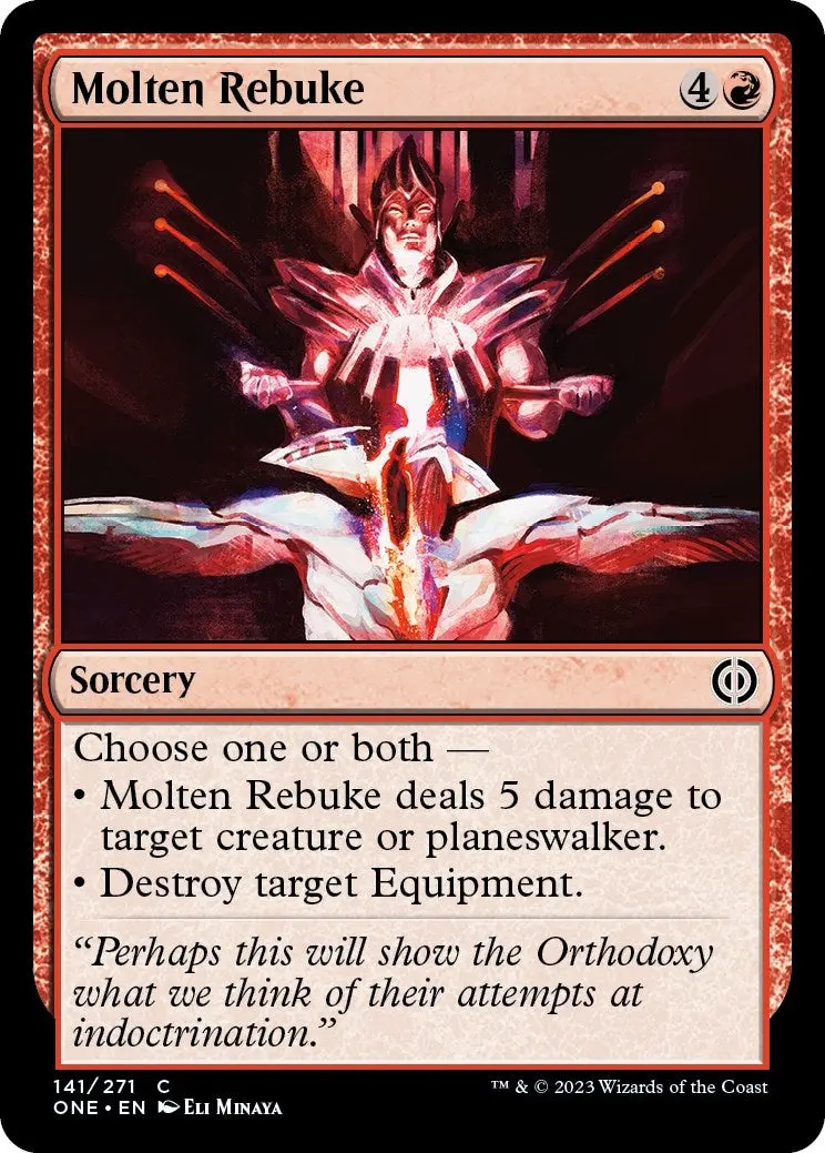 Molten Rebuke (141) (One) 1