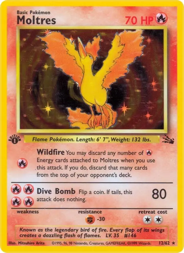 Moltres (12) (12/62) (Fo) 1