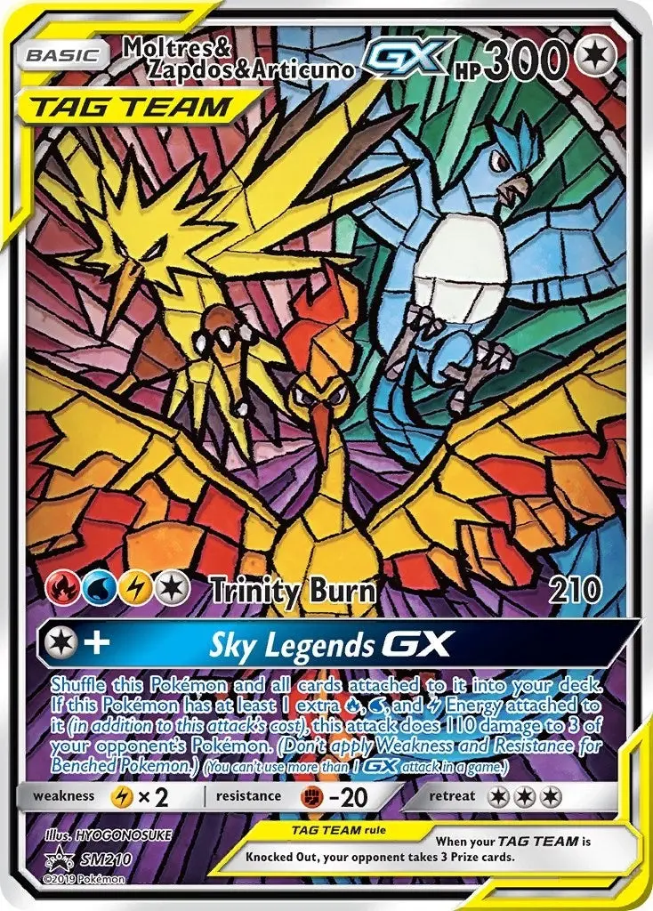 Moltres & Zapdos & Articuno Gx (Sm210) (Smp) 1