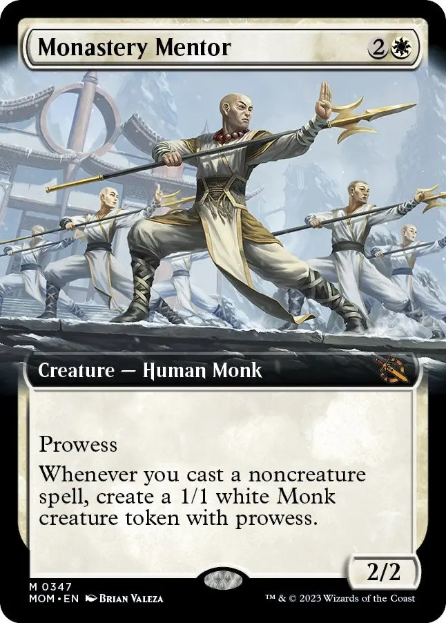 Monastery Mentor (Extended Art) (347) (Mom) 1