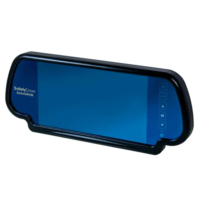 Monitor 7-Inch Mirror Ahd Kit By Safety Dave | High-Definition Rear-View Mirror Display 1