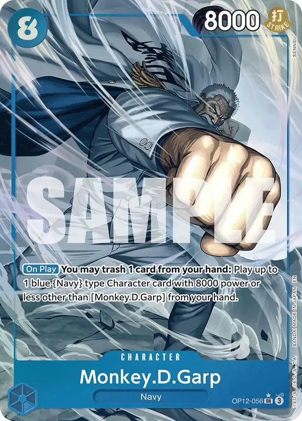 Monkey.D.Garp (Alternate Art) (Op12-056) (Op12) 1