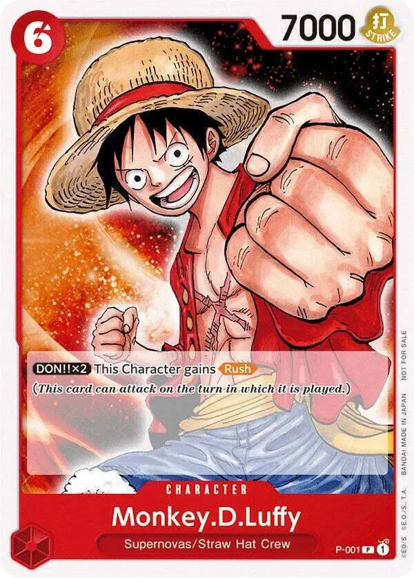 Monkey.D.Luffy (001) (P-001) (Opdd) 1
