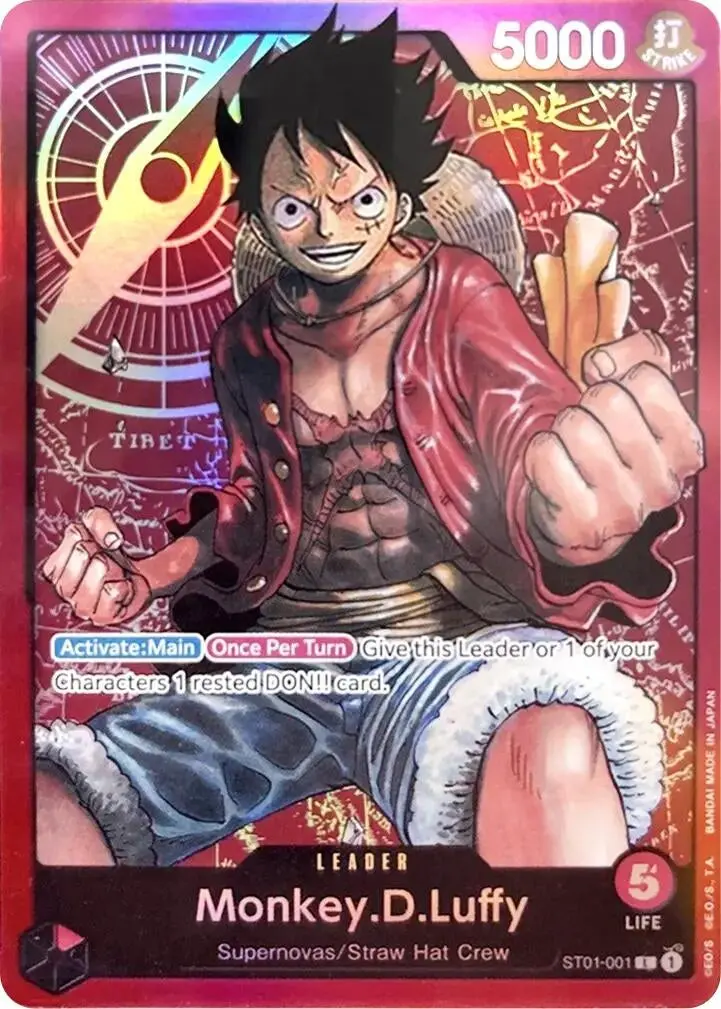 Monkey.D.Luffy (001) (St01-001) (St-01) 1