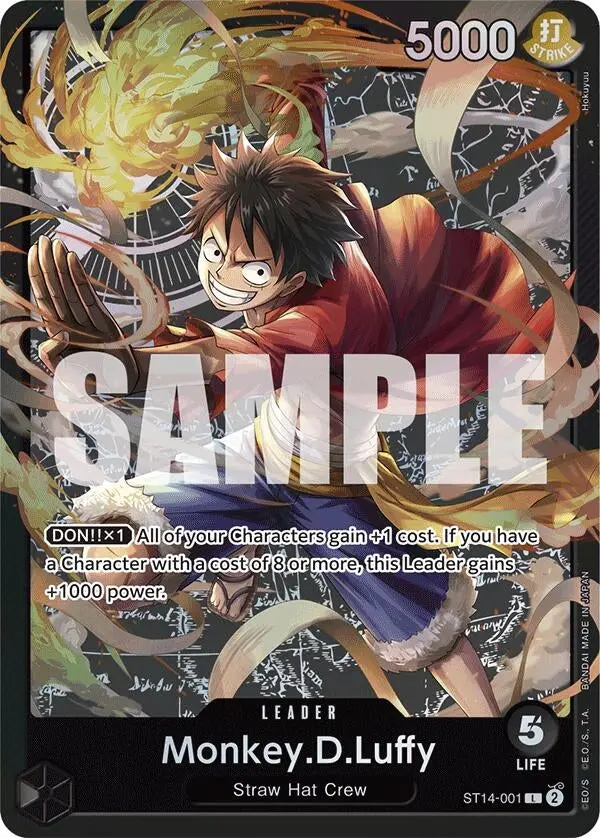Monkey.D.Luffy (001) (St14-001) (St-14) 1