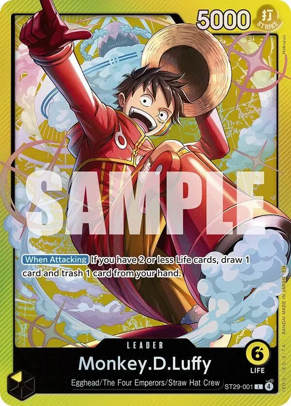Monkey.D.Luffy (001) (St29-001) (St-29) 1