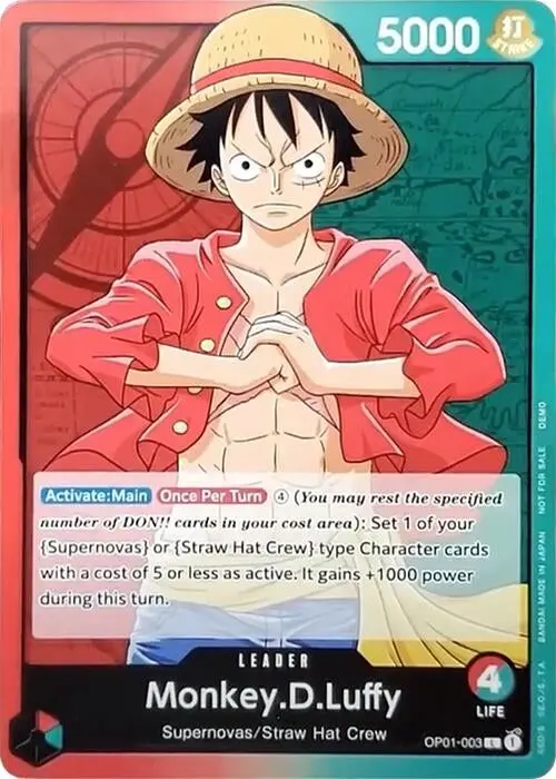 Monkey.D.Luffy (003) (Op01-003) (Opdd) 1
