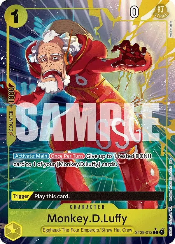 Monkey.D.Luffy (012) (Full Art) (St29-012) (St-29) 1