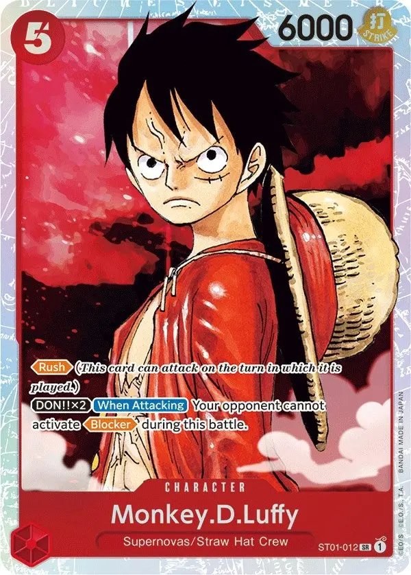 Monkey.D.Luffy (012) (St01-012) (St-01) 1