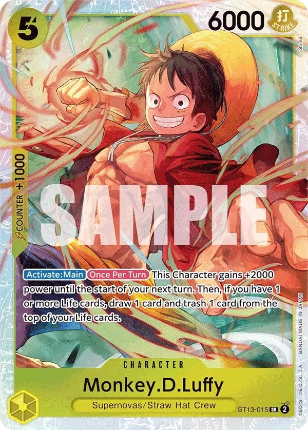 Monkey.D.Luffy (015) (St13-015) (St-13) 1