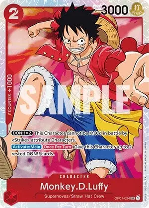 Monkey.D.Luffy (024) (Op01-024) (Op01) 1