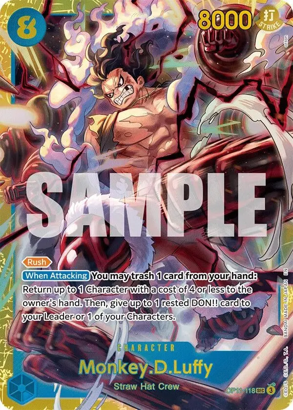 Monkey.D.Luffy (118) (Op11-118) (Op11) 1