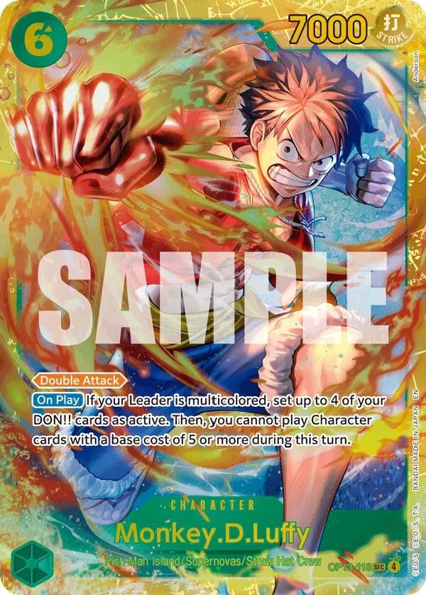 Monkey.D.Luffy (118) (Op13-118) (Op13) 1