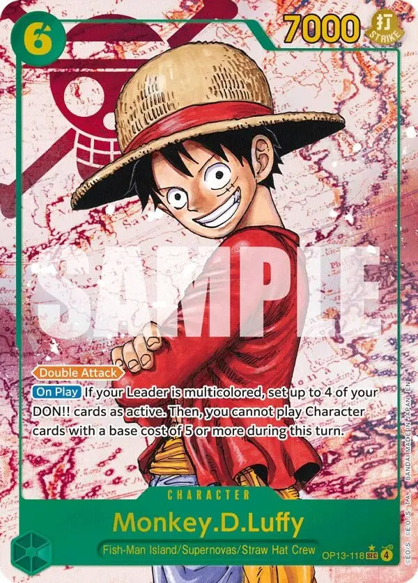 Monkey.D.Luffy (118) (Parallel) (Op13-118) (Op13) 1