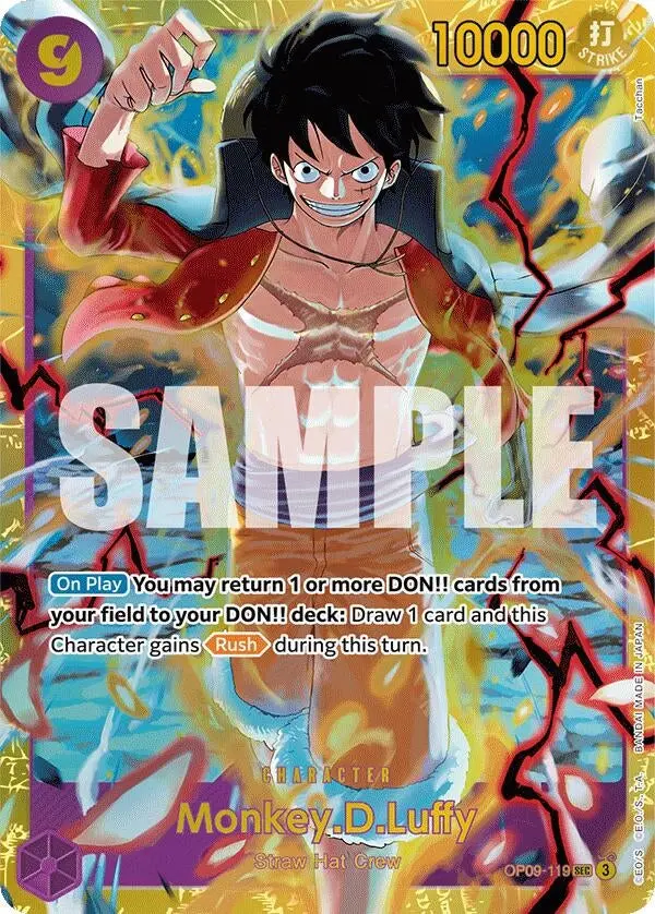 Monkey.D.Luffy (119) (Op09-119) (Op09) 1