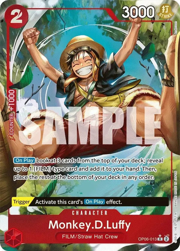 Monkey.D.Luffy (Alternate Art) (Op06-013) (Op06) 1