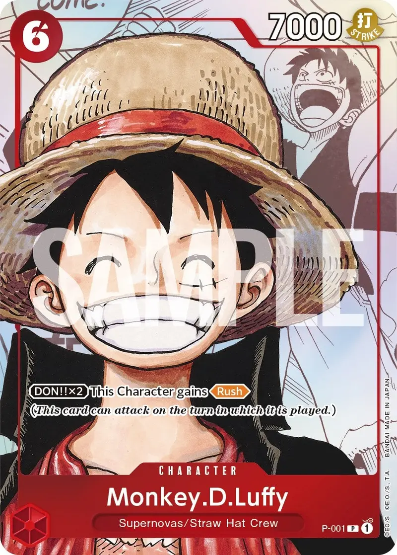 Monkey.D.Luffy (Alternate Art) (P-001) (Op-Pr) 1