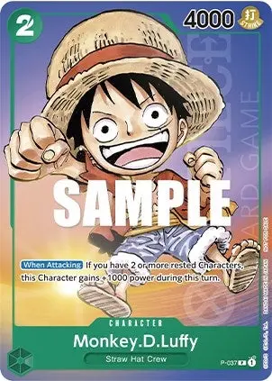Monkey.D.Luffy (Anime Expo 2023) (P-037) (Op-Pr) 1