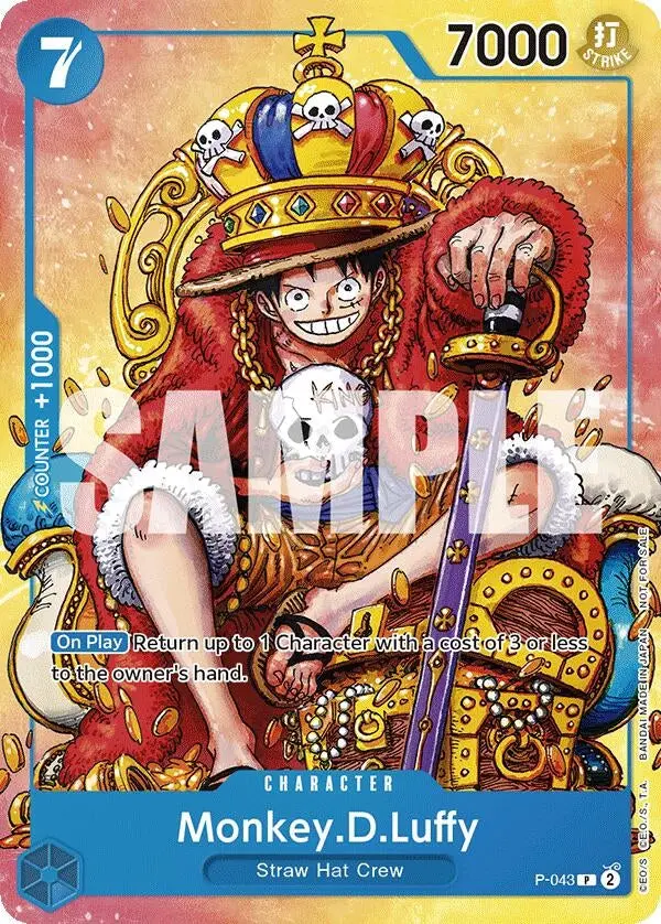 Monkey.D.Luffy (Convention Promo 2024) (P-043) (Op-Pr) 1