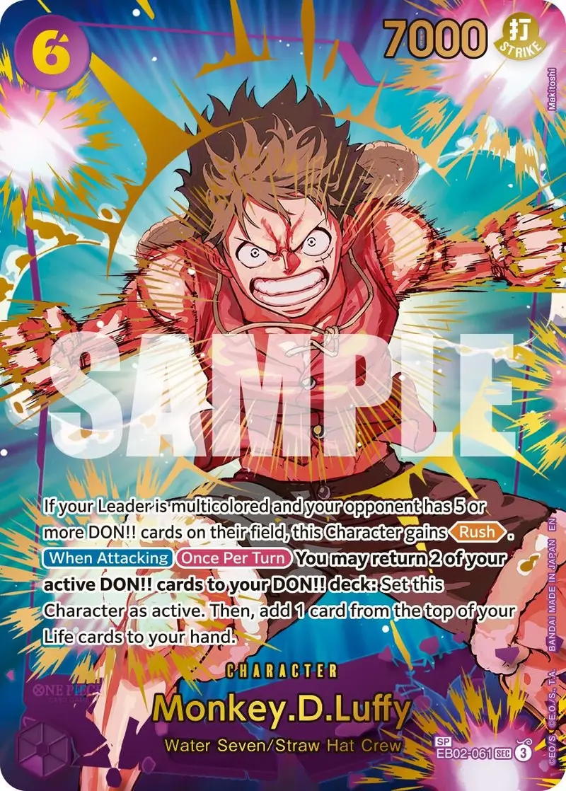 Monkey.D.Luffy - Eb02-061 (Sp) (Eb02-061) (Prb-02) 1