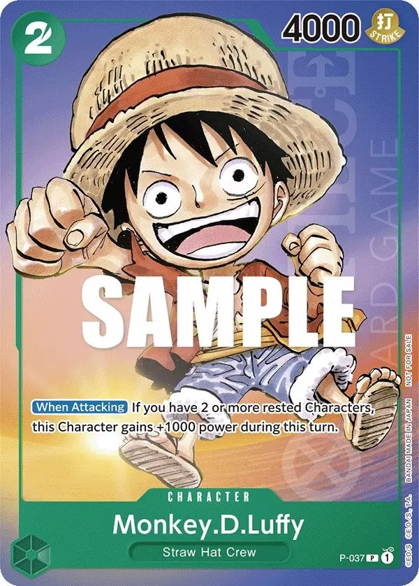 Monkey.D.Luffy (Gen Con 2023) (P-037) (Op-Pr) 1