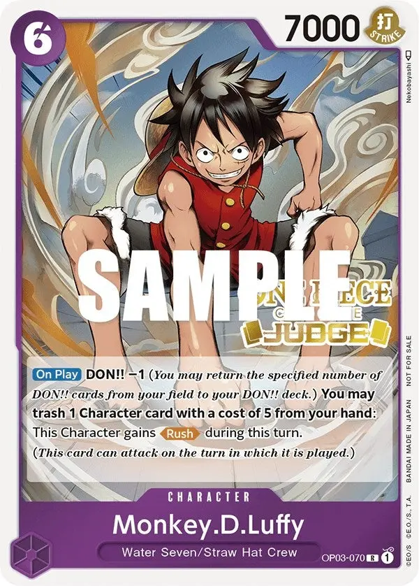 Monkey.D.Luffy (Judge Pack Vol. 2) (Op03-070) (Op-Pr) 1