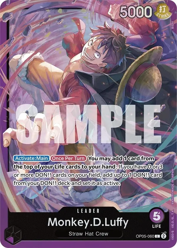 Monkey.D.Luffy (Op05-060) (Op05-060) (St-18) 1
