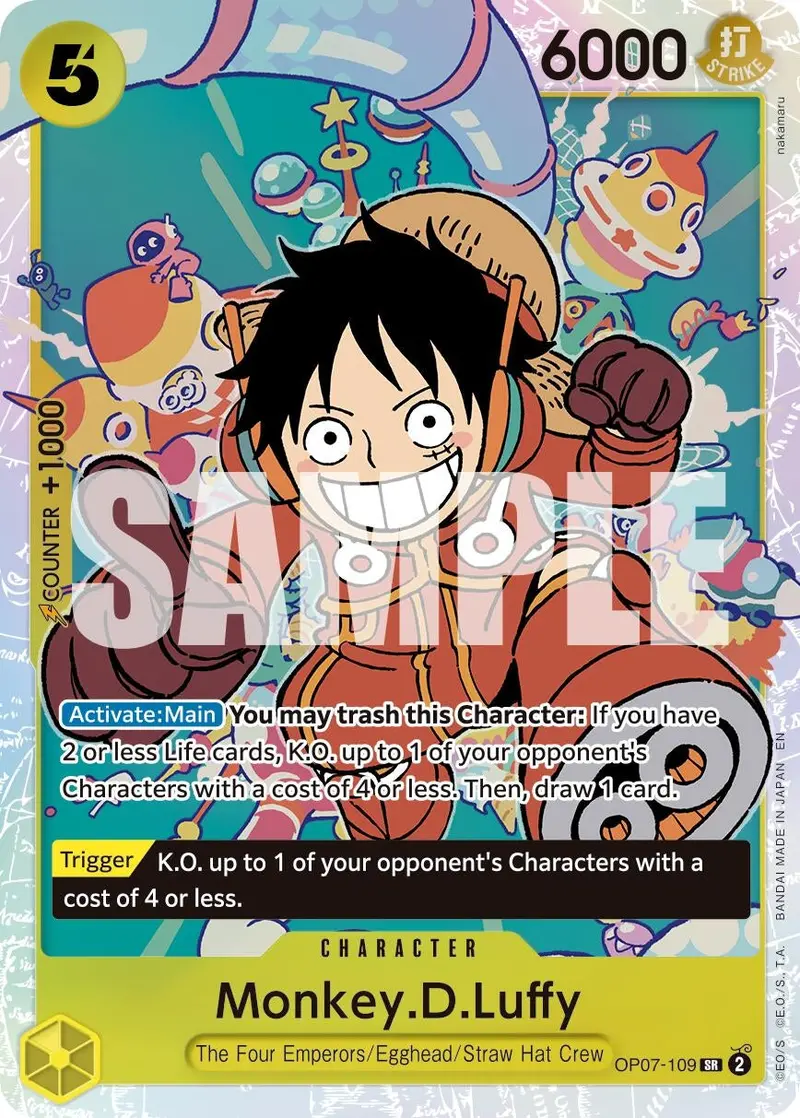 Monkey.D.Luffy - Op07-109 (Reprint) (Op07-109) (Prb-02) 1