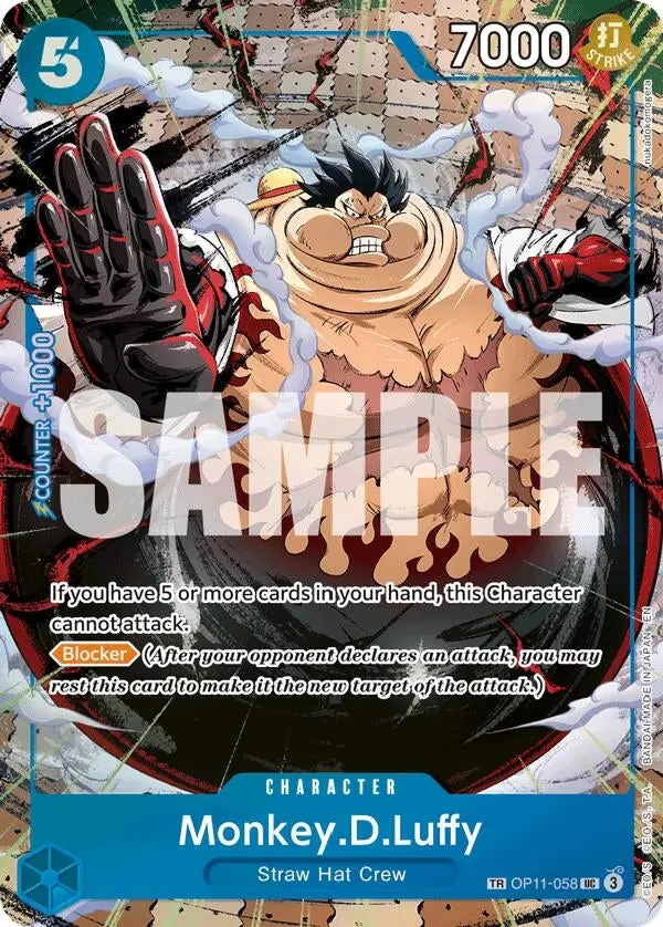 Monkey.D.Luffy - Op11-058 (Tr) (Op11-058) (Op13) 1